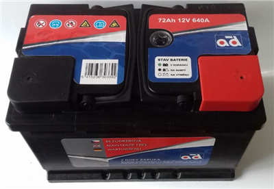 Baterie AD 72Ah 640A