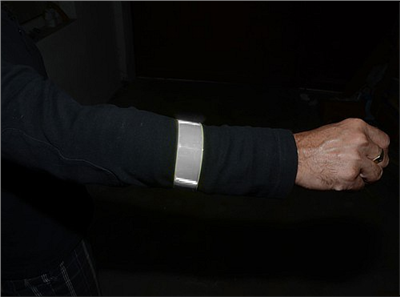 01518 Pásek reflexní ROLLER S.O.R. stříbrný