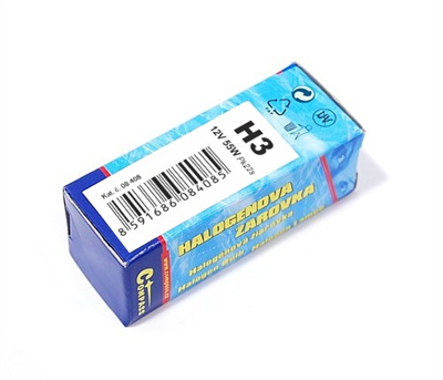 08408 Žárovka 12V  H3  55W Pk22s box