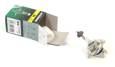 08412 Žárovka 12V  H4  60/55W P43t box GREEN