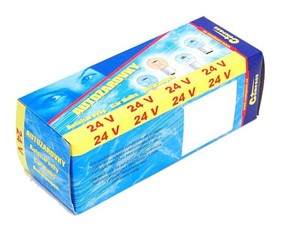 08477 Žárovka 24V  PY21W  21W BaU15s ORANGE box