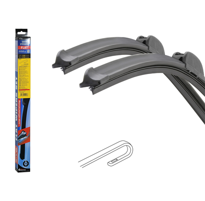 10428 Stěrače FLAT SET (HOOK) 530+510mm