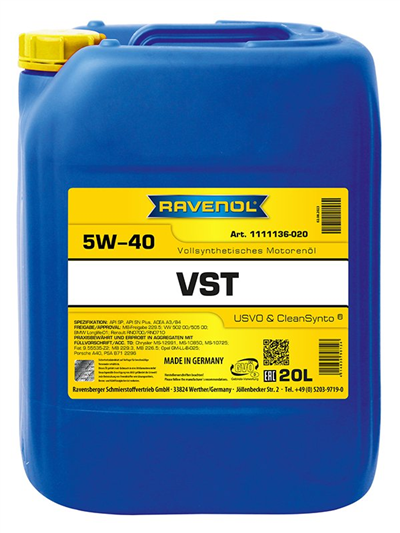 VST 5W-40 - 20L