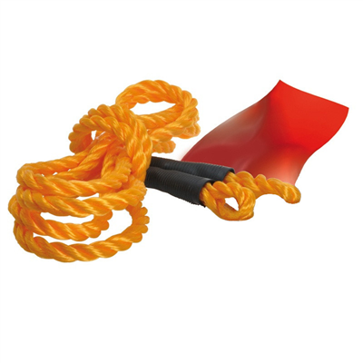 Tažné lano 3t (s karabinami, žluté)