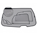 Sluneční clony Ford Focus 2008-2011 (combi, po faceliftu)