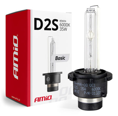 Xenónová výbojka D2S 6000K AMiO BASIC