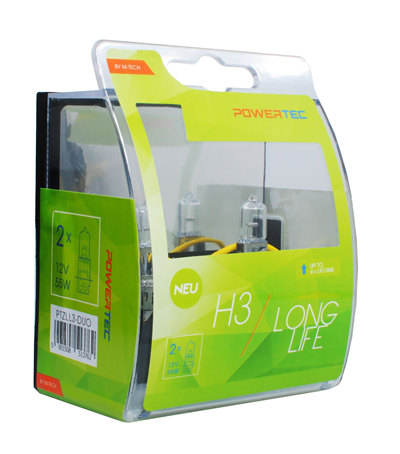 Žárovka H3/12V 55W PK22S LONGLIFE DUO