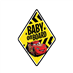 Tabuľka do auta - Dieťa v aute - BABY ON BOARD CARS