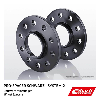 Distanční podložky Eibach Pro-Spacer Black