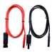 Solární kabel 4mm2, červený+černý s konektory MC4/ multimetr, 1m