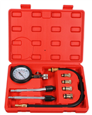 Sixtol SX1156 Sada pro testování komprese benzín. motorů MECHANIC ENGINE TESTER 8, 0-20bar, 8ks SIXTOL