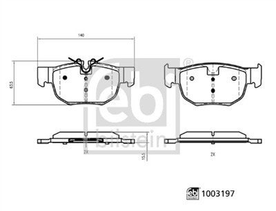 FEBI BILSTEIN 1003197 EAN: 4027816294085.
