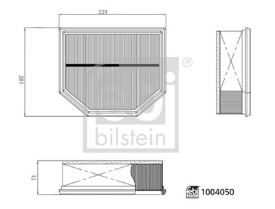 FEBI BILSTEIN 1004050 EAN: 4027816560272.