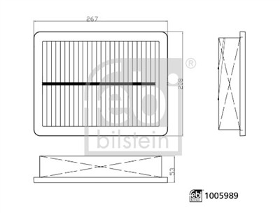 FEBI BILSTEIN 1005989 EAN: 4027816618331.