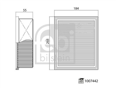 FEBI BILSTEIN 1007445 EAN: 4027816673446.