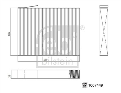 FEBI BILSTEIN 1007449 EAN: 4027816673484.