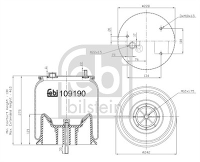 FEBI BILSTEIN 109190 EAN: 4054224091906.