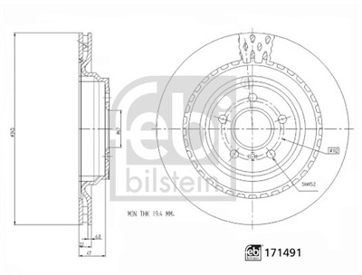 FEBI BILSTEIN 171491 EAN: 4054224714911.