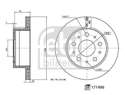 FEBI BILSTEIN 171496 EAN: 4054224714966.
