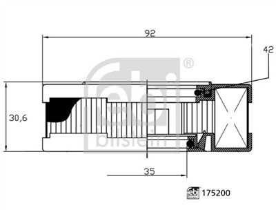 FEBI BILSTEIN 175200 EAN: 4054224752005.