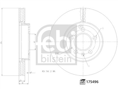 FEBI BILSTEIN 175496 EAN: 4054224754962.