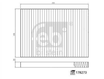 FEBI BILSTEIN 178273 EAN: 4054224782736.