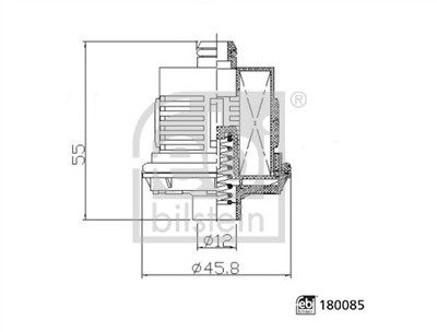 FEBI BILSTEIN 180085 EAN: 4054224800850.