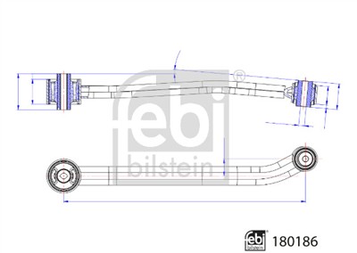 FEBI BILSTEIN 180186 EAN: 4054224801864.
