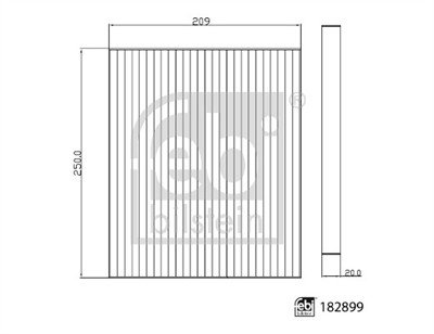 FEBI BILSTEIN 182899 EAN: 4054224828991.