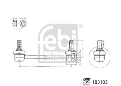 FEBI BILSTEIN 183105 EAN: 4054224831052.