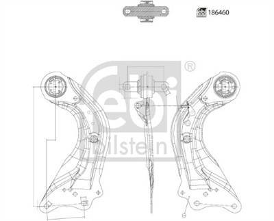 FEBI BILSTEIN 186460 EAN: 4054224864609.