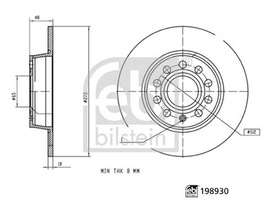 FEBI BILSTEIN 198930 EAN: 4027816000174.