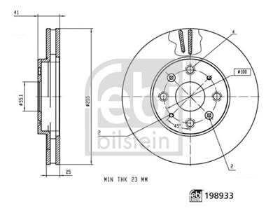 FEBI BILSTEIN 198933 EAN: 4027816000204.