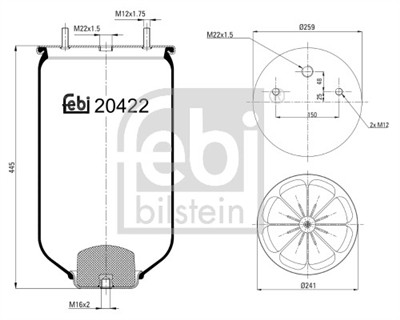 FEBI BILSTEIN 20422 EAN: 4027816204220.