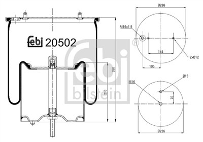 FEBI BILSTEIN 20502 EAN: 4027816205029.