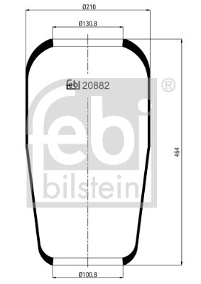 FEBI BILSTEIN 20882 EAN: 4027816208822.