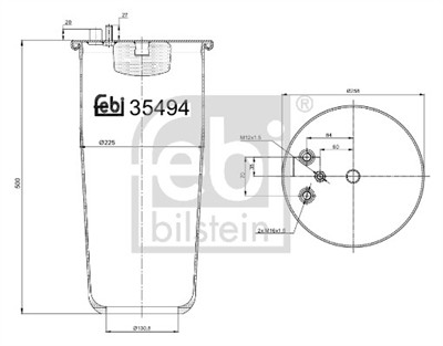 FEBI BILSTEIN 35494 EAN: 4027816354949.