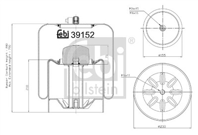 FEBI BILSTEIN 39152 EAN: 4027816391524.