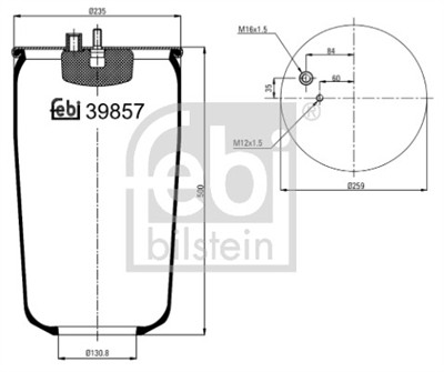 FEBI BILSTEIN 39857 EAN: 4027816398578.