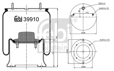 FEBI BILSTEIN 39910 EAN: 4027816399100.
