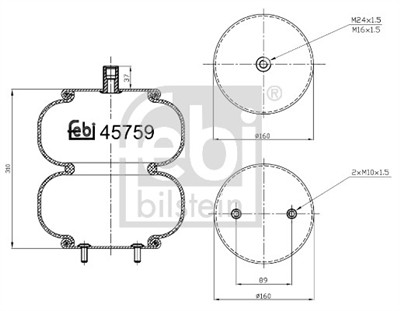 FEBI BILSTEIN 45759 EAN: 4027816457596.
