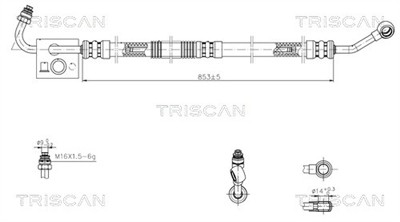 TRISCAN 8516 11020 EAN: 5710476456717.