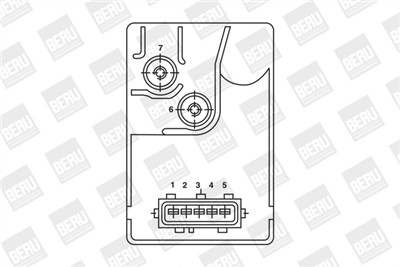 BERU GR034 Číslo výrobce: 0 201 010 034. EAN: 4014427021308.