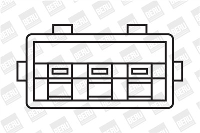 BERU ZSE001 Číslo výrobce: 0 040 402 001. EAN: 4014427025634.