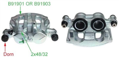 BUDWEG CALIPER 345265 EAN: 5705444517521.