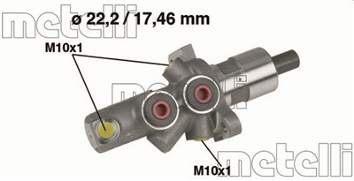 METELLI 05-0175 EAN: 8032747091548.