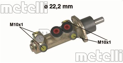 METELLI 05-0208 EAN: 8032747091845.