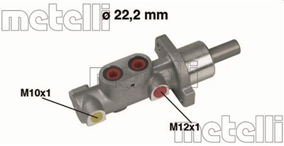 METELLI 05-0297 EAN: 8032747092668.