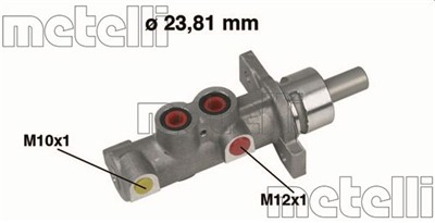 METELLI 05-0358 EAN: 8032747093269.