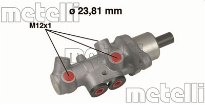 METELLI 05-0536 EAN: 8032747039700.